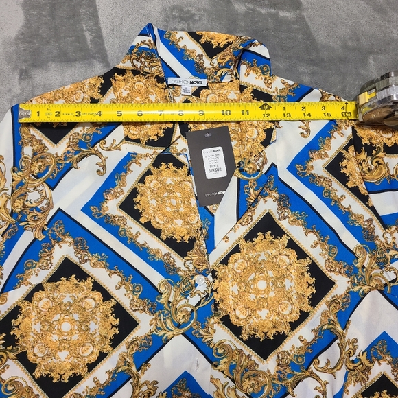 White/Combo shirt. - Picture 4 of 6